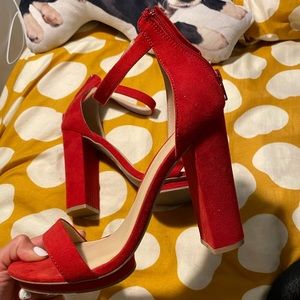 Sexy Red 4 Inch Heels
